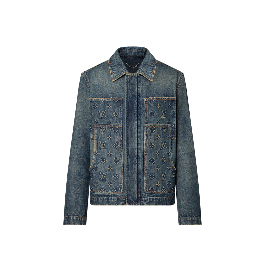 Louis vuitton discount jean jacket womens